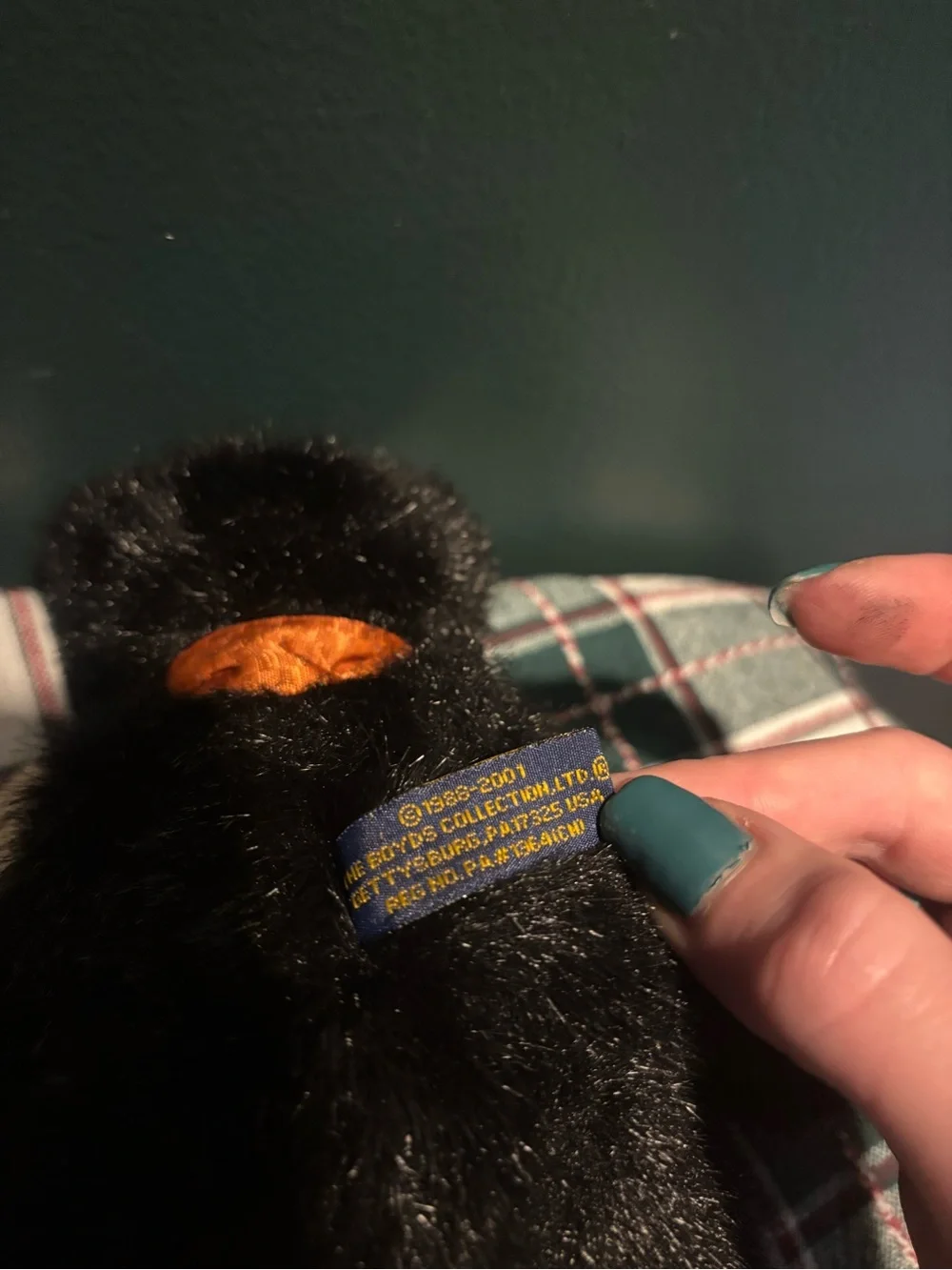 Boyd’s Bears Pepper B Scaredycat Gorgeous Plush Cat